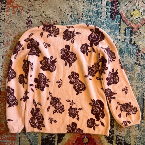 Women's ELLE™ Printed Sweater size S - Picture 6 of 6